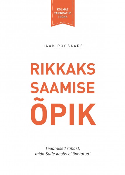Rikkaks saamise õpiku kaas